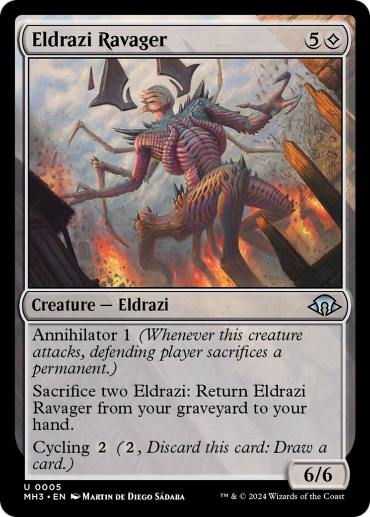 Eldrazi Ravager [Modern Horizons 3] | Kessel Run Games Inc. 