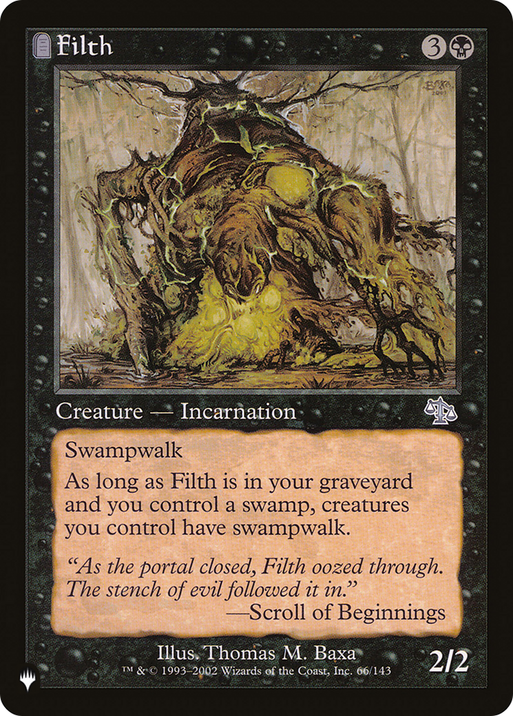 Filth [The List Reprints] | Kessel Run Games Inc. 