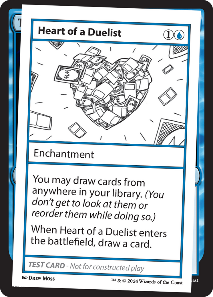 Heart of a Duelist [Mystery Booster 2 Playtest Cards] | Kessel Run Games Inc. 