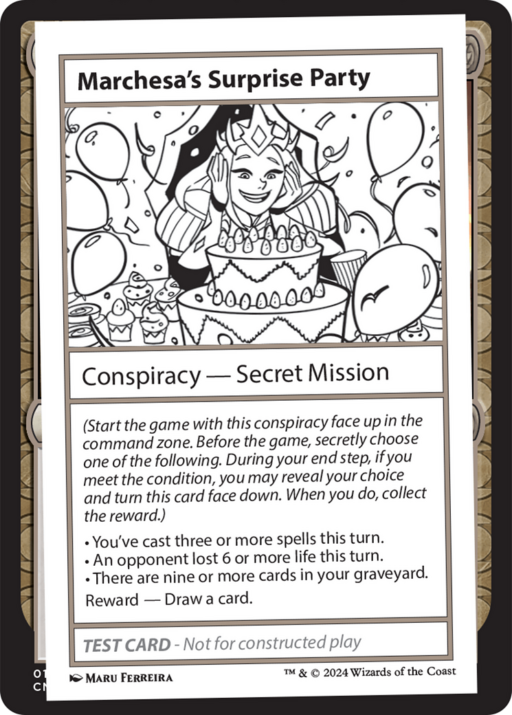 Marchesa's Surprise Party [Mystery Booster 2 Playtest Cards] | Kessel Run Games Inc. 