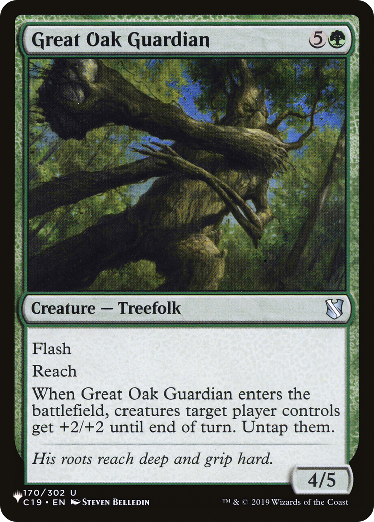 Great Oak Guardian [The List Reprints] | Kessel Run Games Inc. 