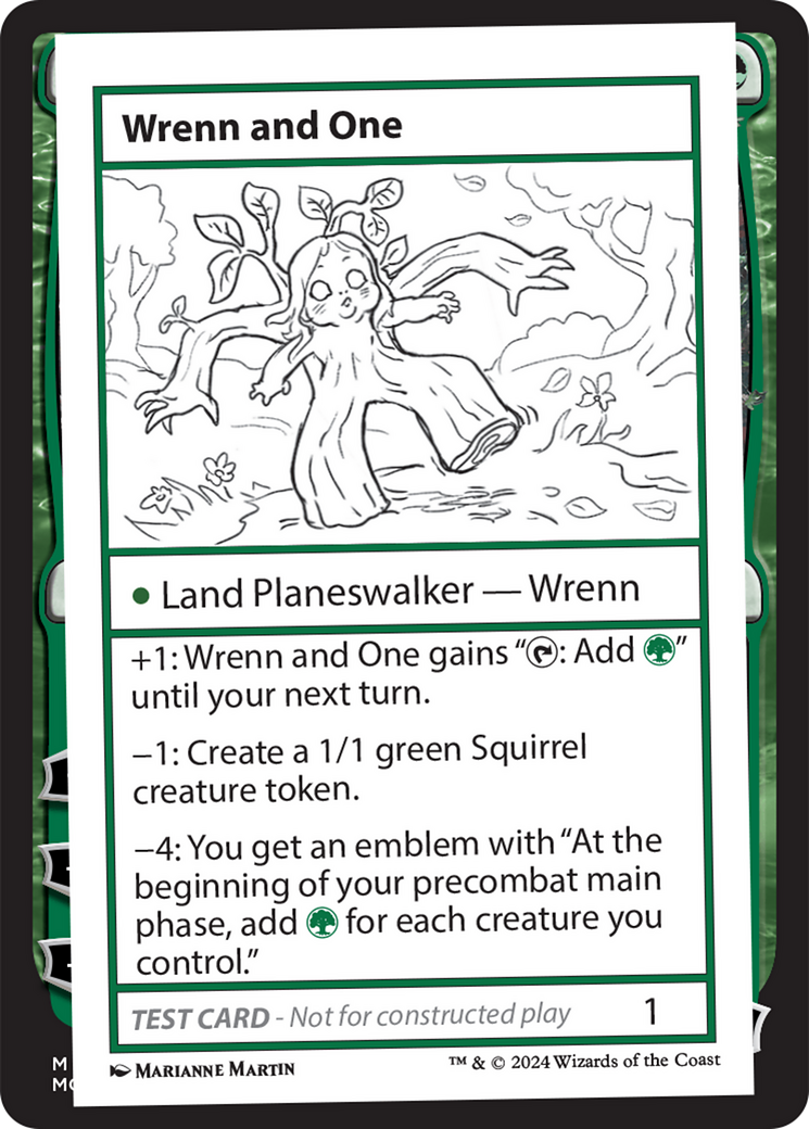 Wrenn and One [Mystery Booster 2 Playtest Cards] | Kessel Run Games Inc. 