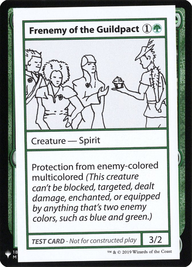 Frenemy of the Guildpact [Mystery Booster Playtest Cards] | Kessel Run Games Inc. 