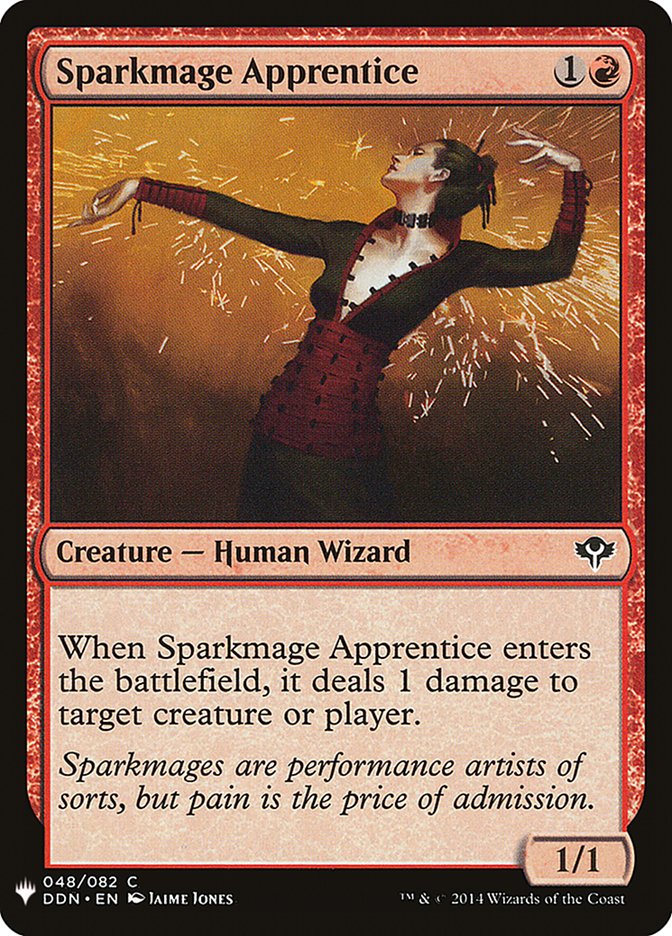 Sparkmage Apprentice [Mystery Booster] | Kessel Run Games Inc. 