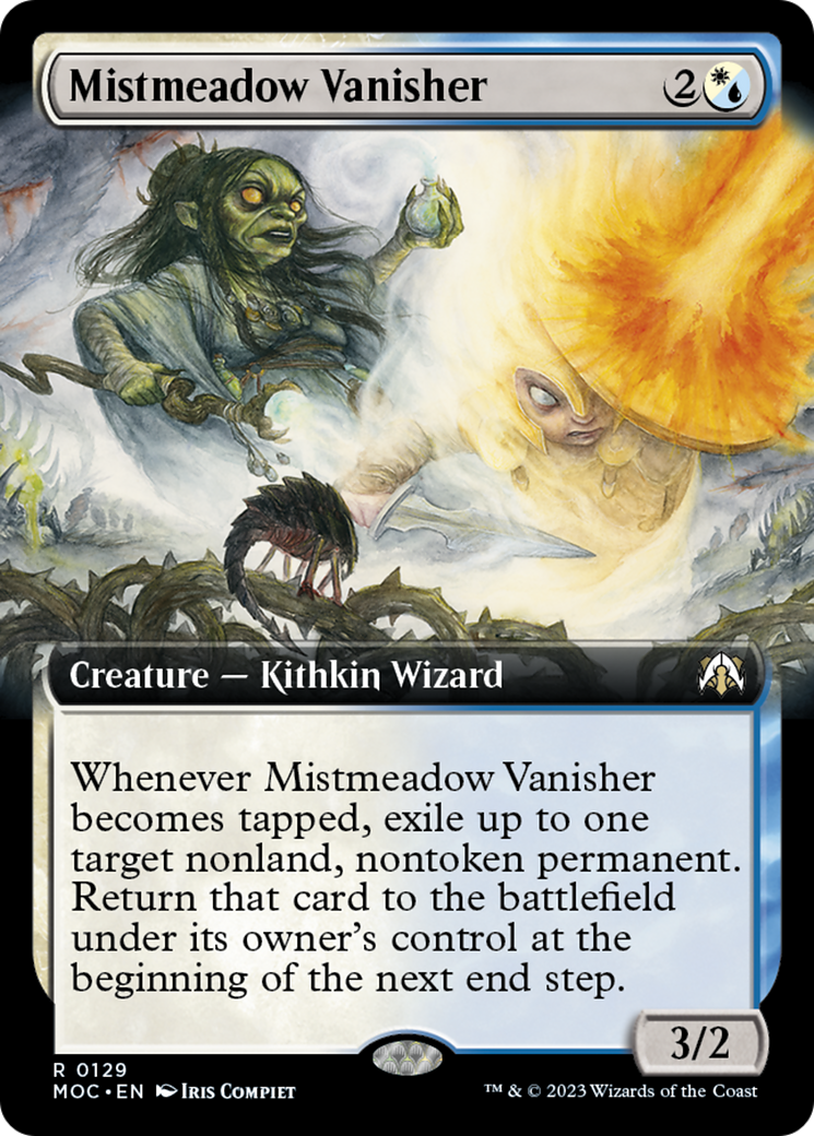 Mistmeadow Vanisher (Extended Art) [March of the Machine Commander] | Kessel Run Games Inc. 