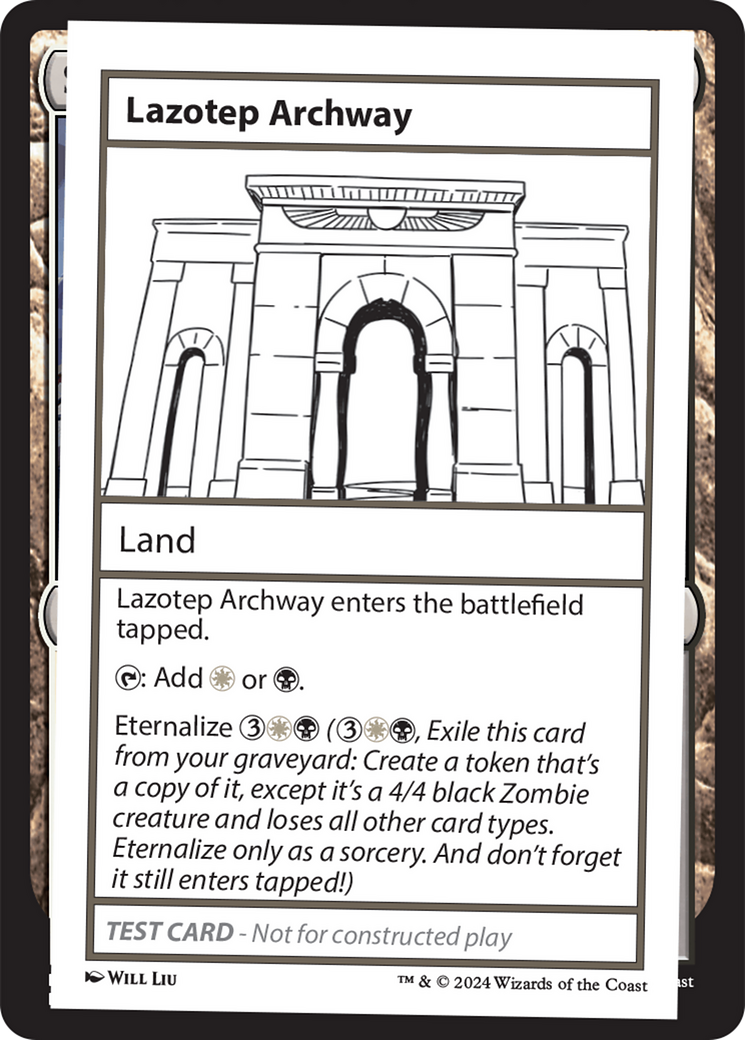 Lazotep Archway [Mystery Booster 2 Playtest Cards] | Kessel Run Games Inc. 