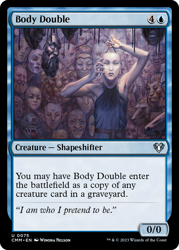Body Double [Commander Masters] | Kessel Run Games Inc. 