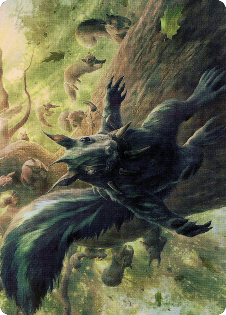 Chatterfang, Squirrel General Art Card (68) [Modern Horizons 2 Art Series] | Kessel Run Games Inc. 