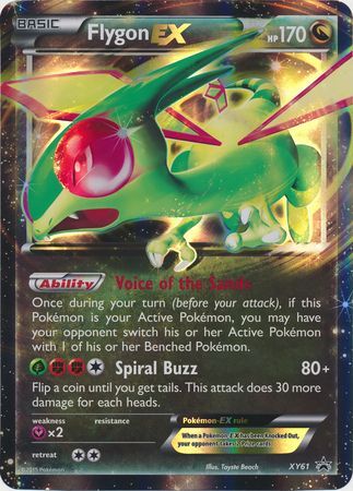 Flygon EX (XY61) (Jumbo Card) [XY: Black Star Promos] | Kessel Run Games Inc. 