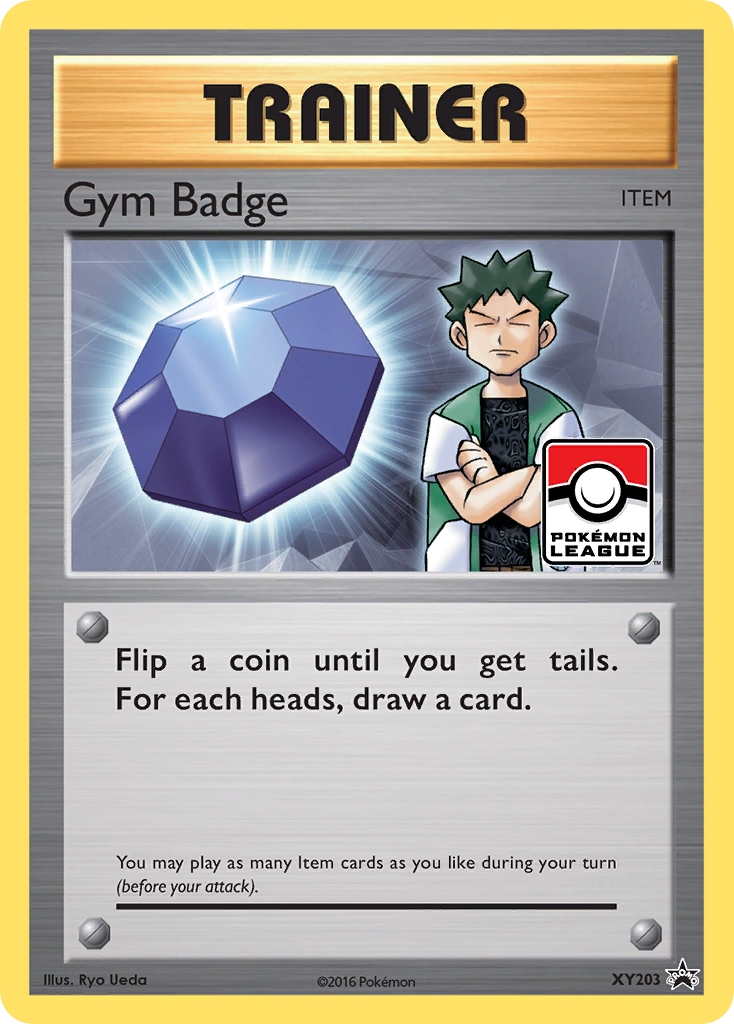 Gym Badge (XY203) [XY: Black Star Promos] | Kessel Run Games Inc. 