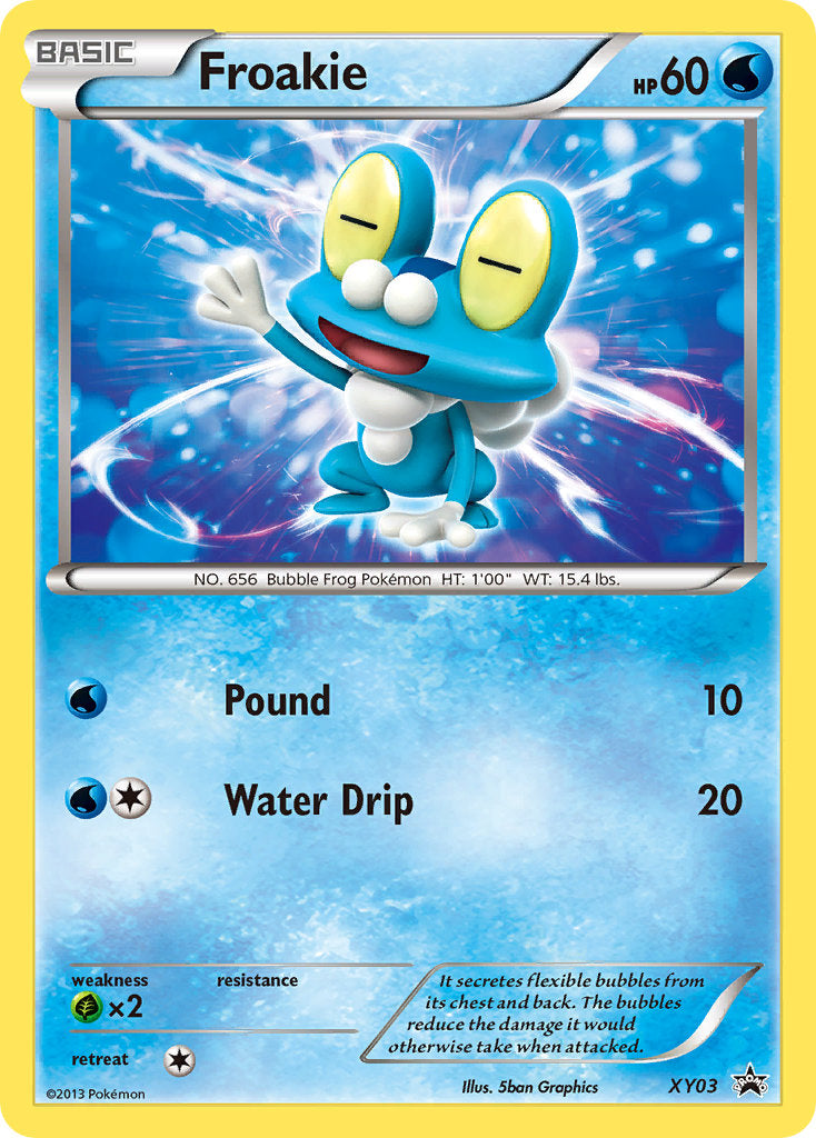 Froakie (XY03) [XY: Black Star Promos] | Kessel Run Games Inc. 