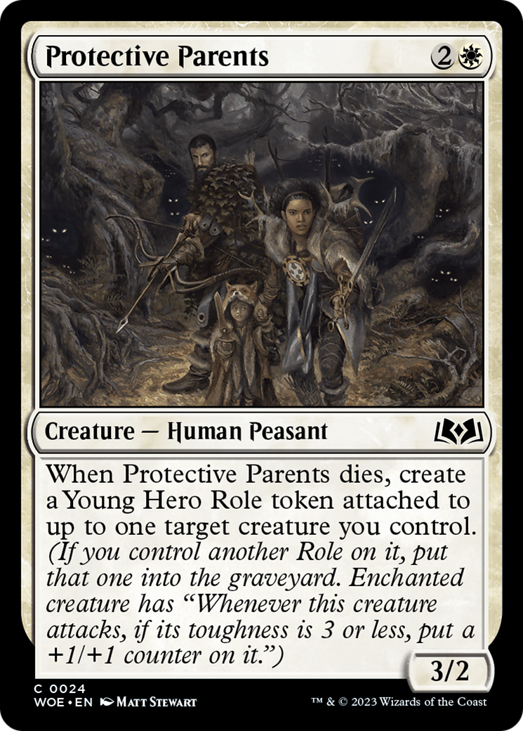 Protective Parents [Wilds of Eldraine] | Kessel Run Games Inc. 