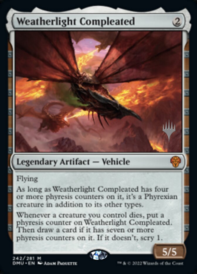 Weatherlight Compleated (Promo Pack) [Dominaria United Promos] | Kessel Run Games Inc. 