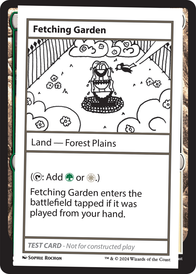 Fetching Garden [Mystery Booster 2 Playtest Cards] | Kessel Run Games Inc. 