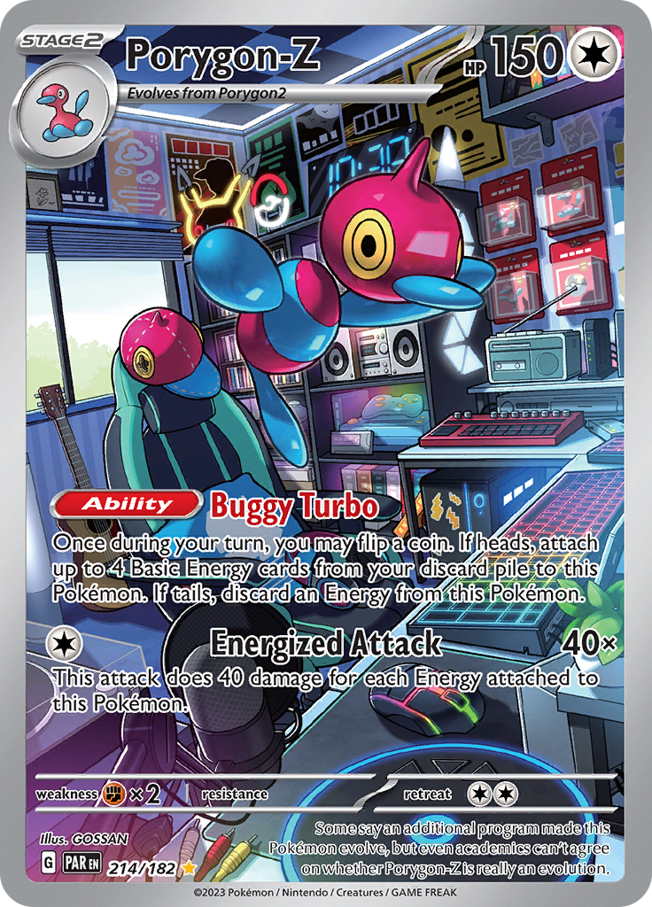 Porygon-Z (214/182) [Scarlet & Violet: Paradox Rift] | Kessel Run Games Inc. 