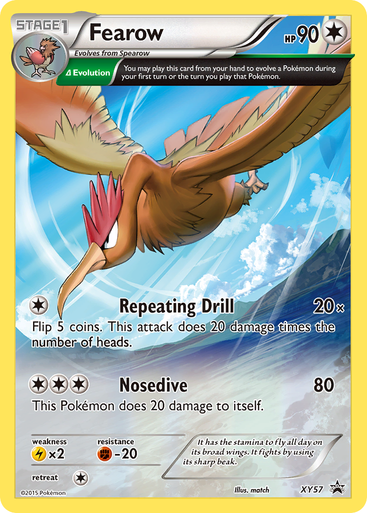 Fearow (XY57) [XY: Black Star Promos] | Kessel Run Games Inc. 