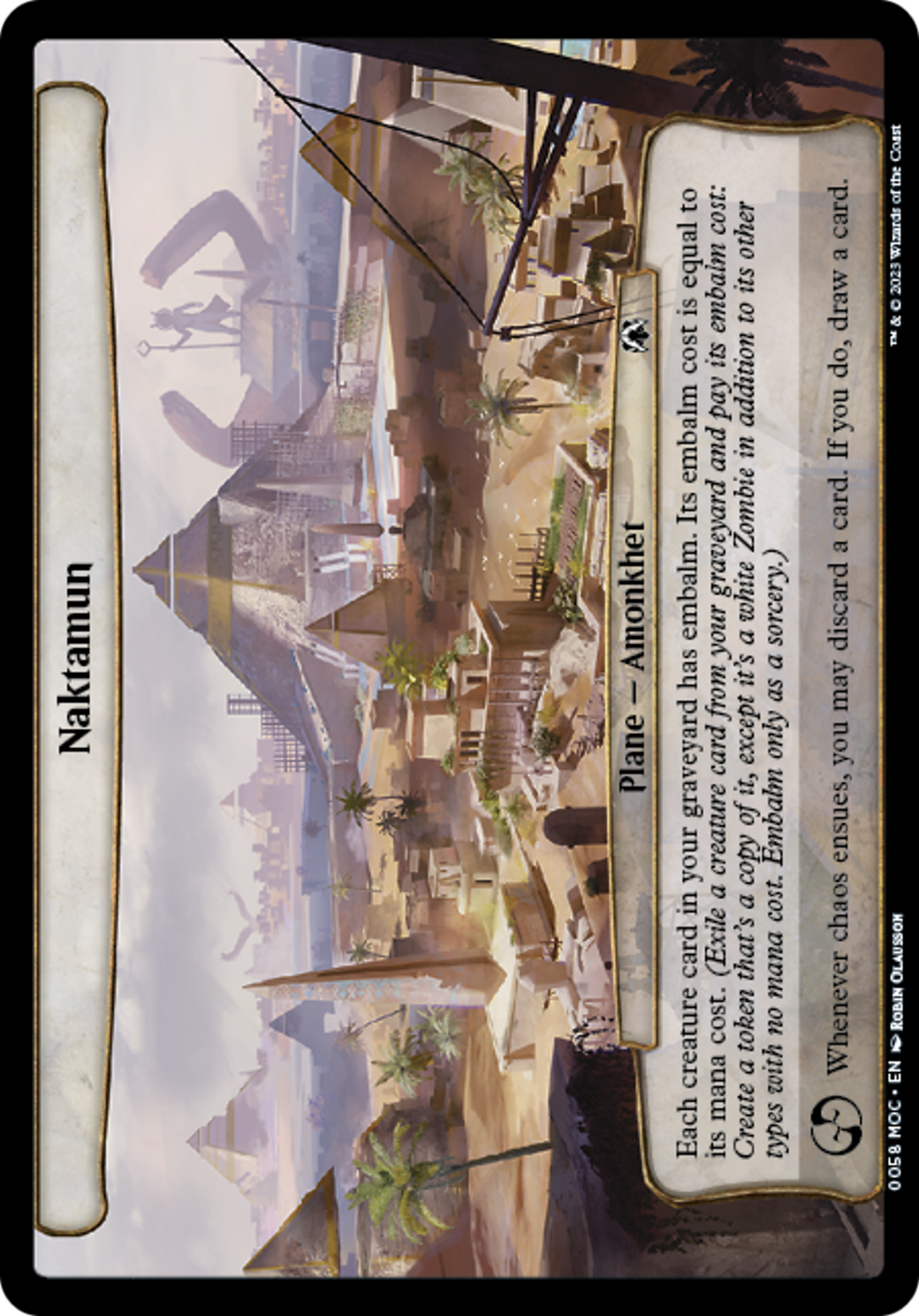 Naktamun [March of the Machine Commander] | Kessel Run Games Inc. 
