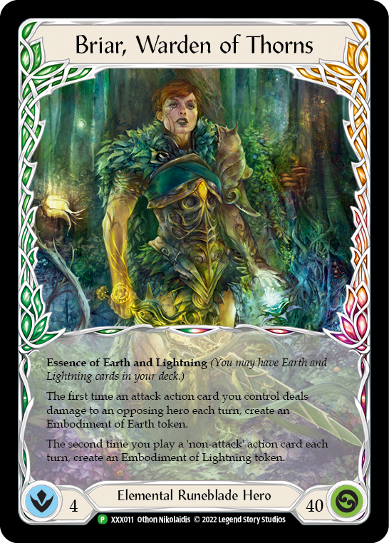 Briar // Briar, Warden of Thorns [XXX011/XXX012] (Promo) | Kessel Run Games Inc. 