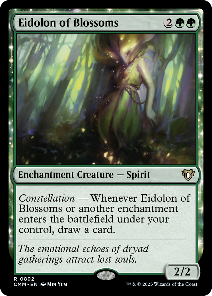 Eidolon of Blossoms [Commander Masters] | Kessel Run Games Inc. 