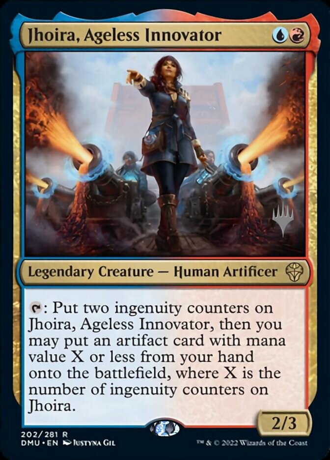 Jhoira, Ageless Innovator (Promo Pack) [Dominaria United Promos] | Kessel Run Games Inc. 