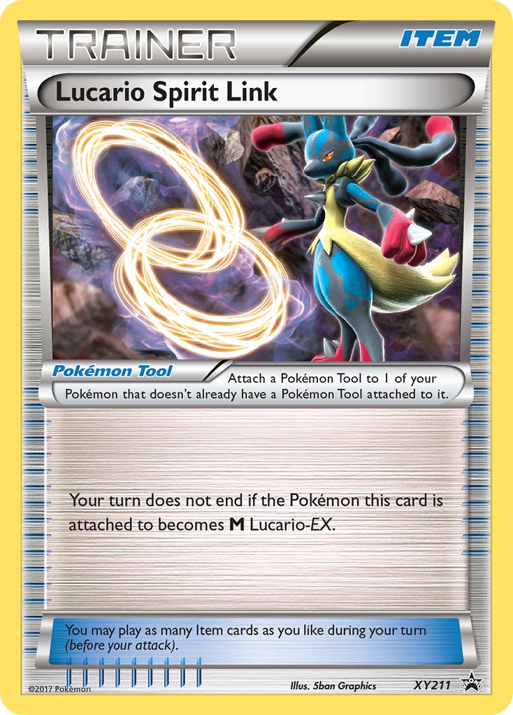 Lucario Spirit Link (XY211) [XY: Black Star Promos] | Kessel Run Games Inc. 