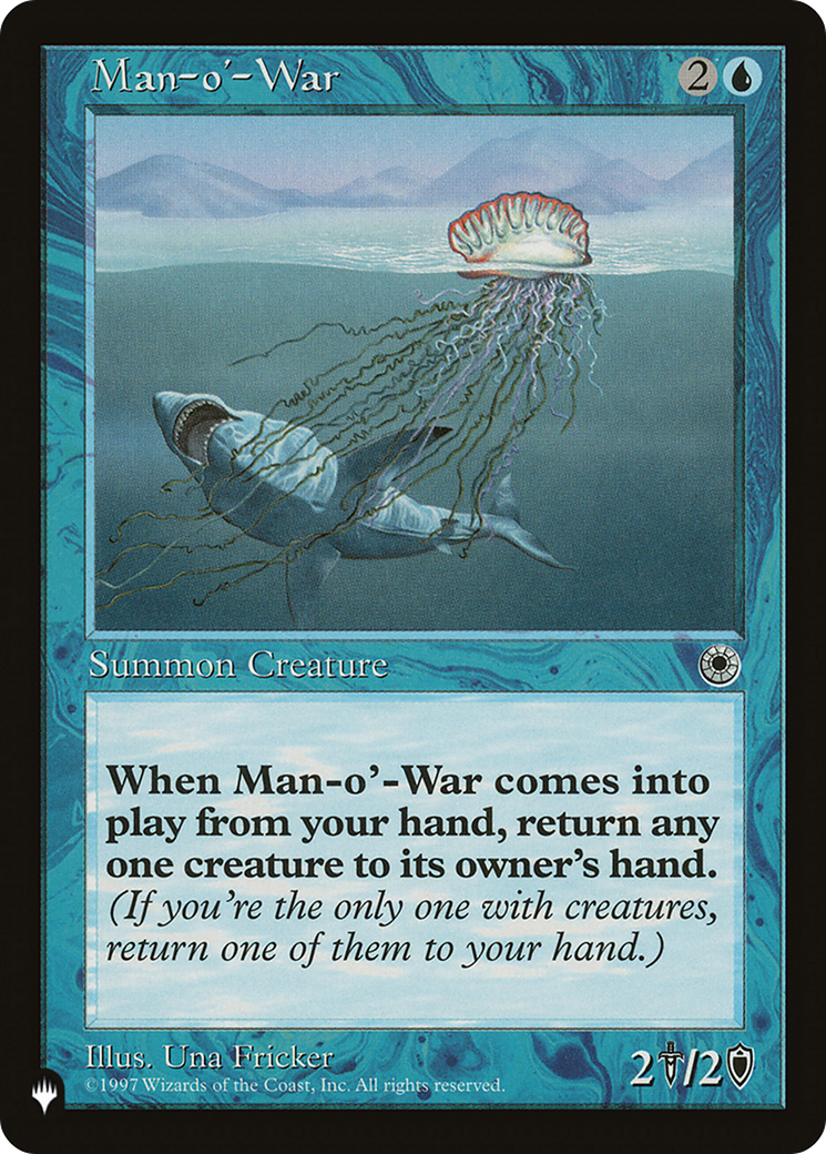 Man-o'-War (POR) [The List Reprints] | Kessel Run Games Inc. 