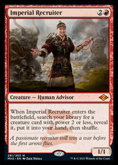 Imperial Recruiter (Foil Etched) [Modern Horizons 2] | Kessel Run Games Inc. 