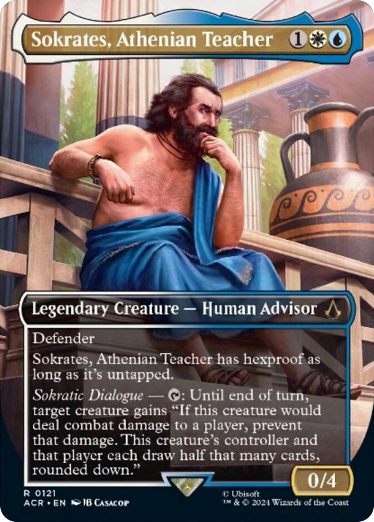 Sokrates, Athenian Teacher (Borderless) [Assassin's Creed] | Kessel Run Games Inc. 