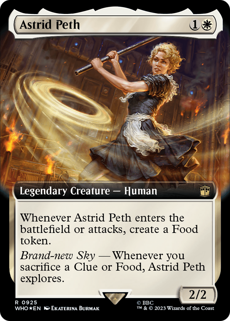 Astrid Peth (Extended Art) (Surge Foil) [Doctor Who] | Kessel Run Games Inc. 