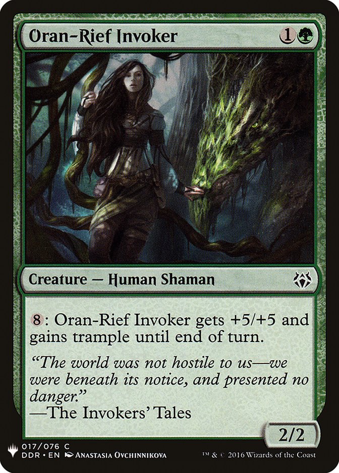 Oran-Rief Invoker [Mystery Booster] | Kessel Run Games Inc. 