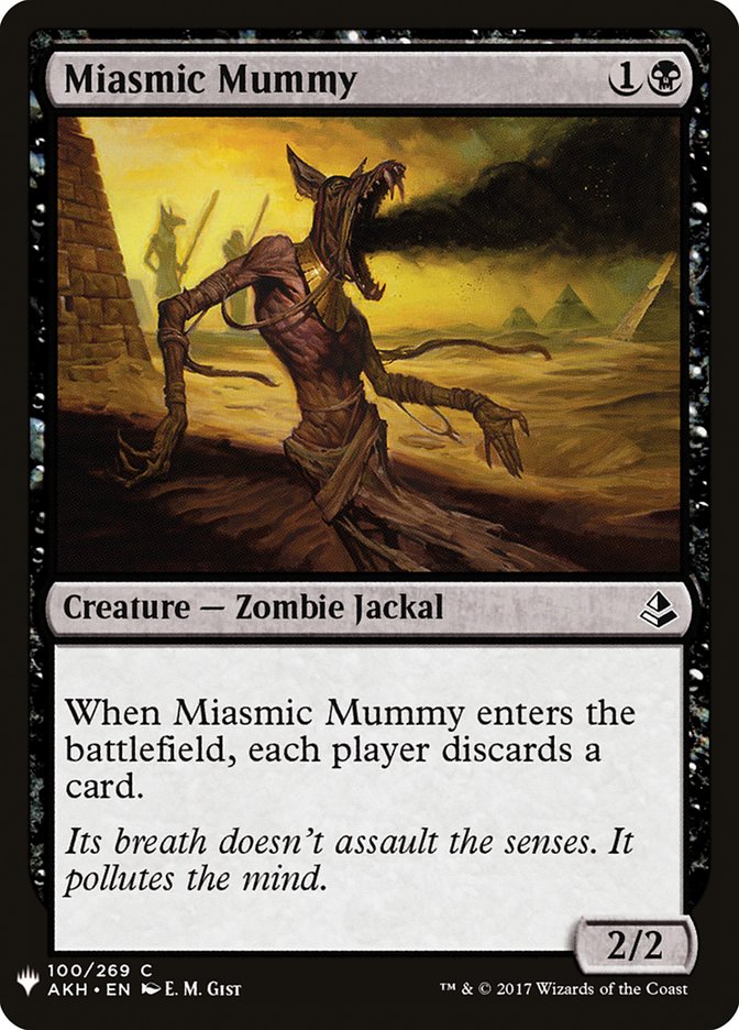 Miasmic Mummy [Mystery Booster] | Kessel Run Games Inc. 