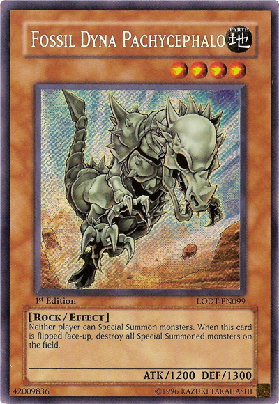 Fossil Dyna Pachycephalo [LODT-EN099] Secret Rare | Kessel Run Games Inc. 