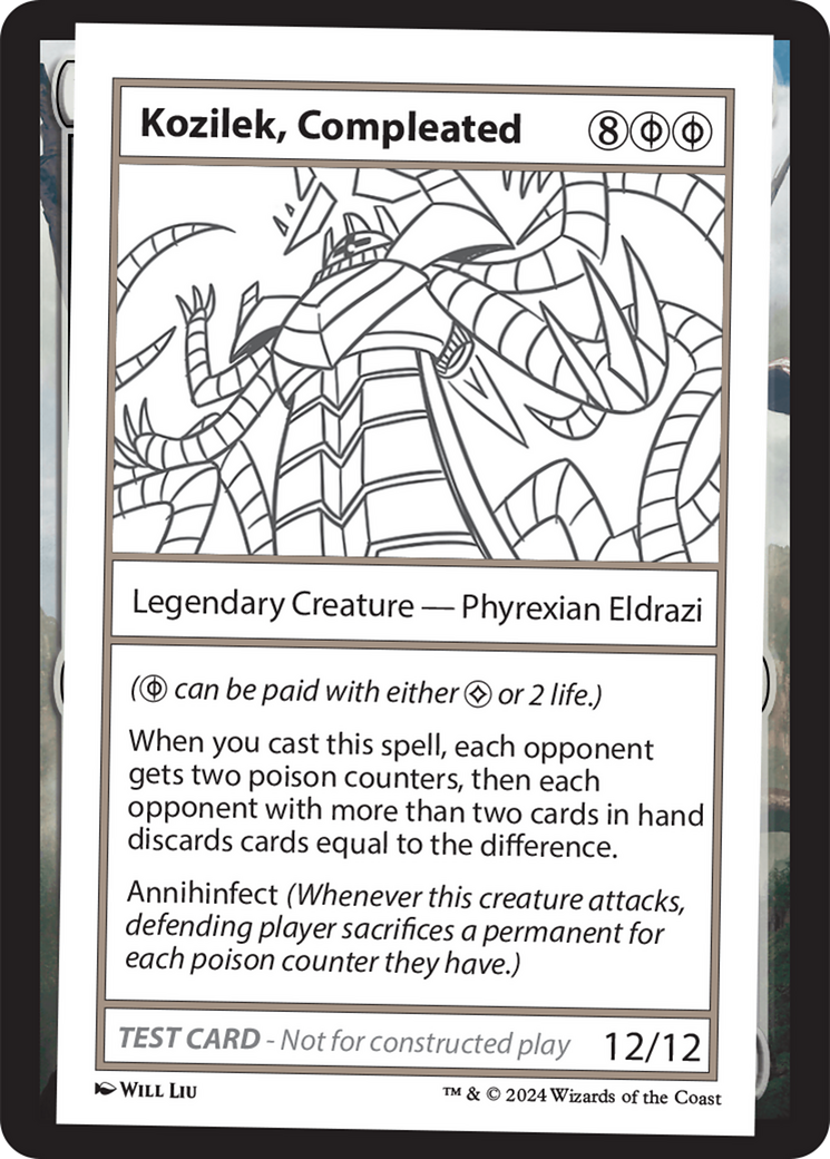 Kozilek, Completed [Mystery Booster 2 Playtest Cards] | Kessel Run Games Inc. 