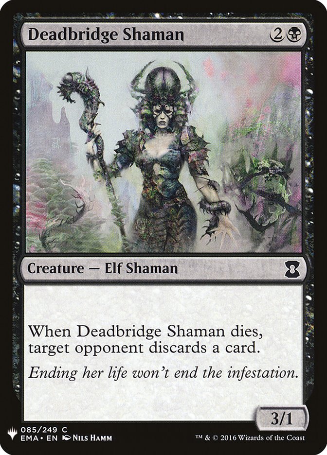 Deadbridge Shaman [Mystery Booster] | Kessel Run Games Inc. 