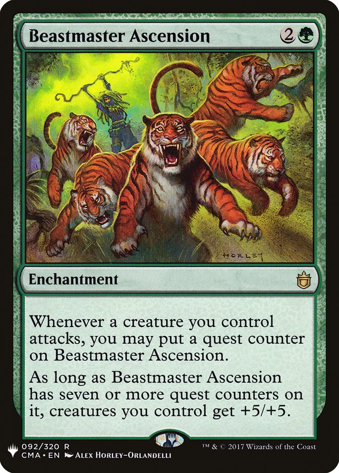 Beastmaster Ascension [Mystery Booster] | Kessel Run Games Inc. 
