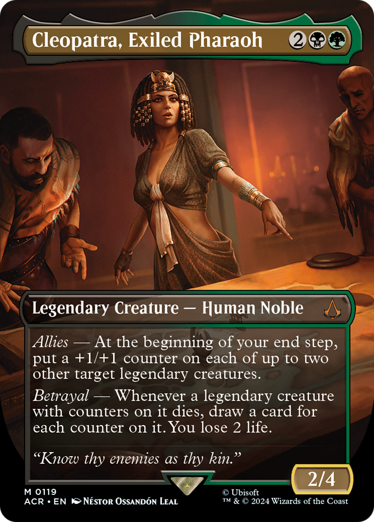 Cleopatra, Exiled Pharaoh (Borderless) [Assassin's Creed] | Kessel Run Games Inc. 