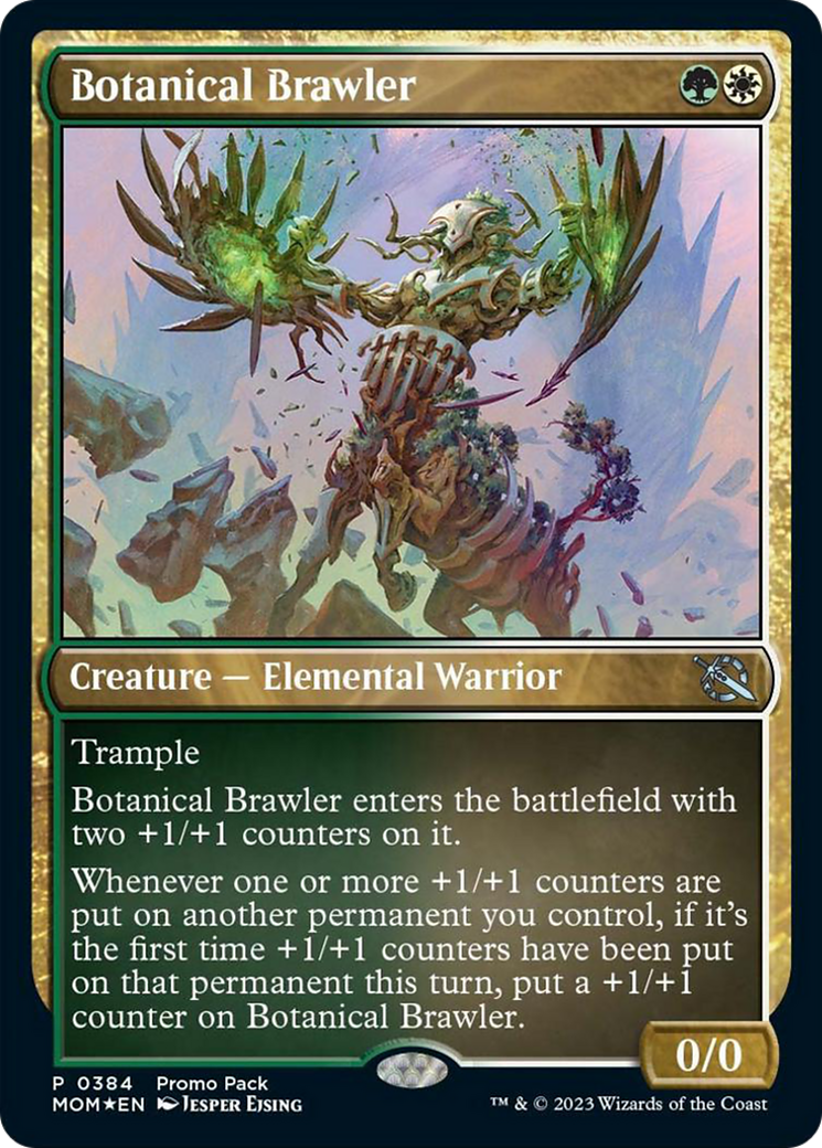 Botanical Brawler (Promo Pack) [March of the Machine Promos] | Kessel Run Games Inc. 