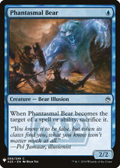 Phantasmal Bear [Mystery Booster] | Kessel Run Games Inc. 