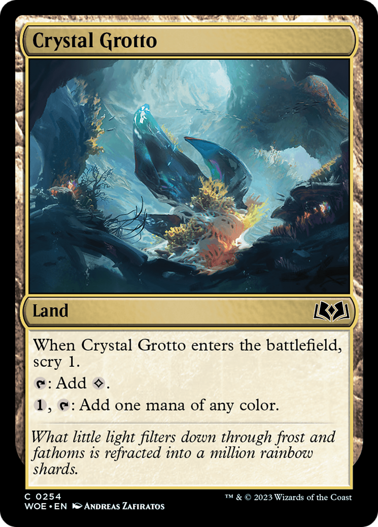 Crystal Grotto [Wilds of Eldraine] | Kessel Run Games Inc. 