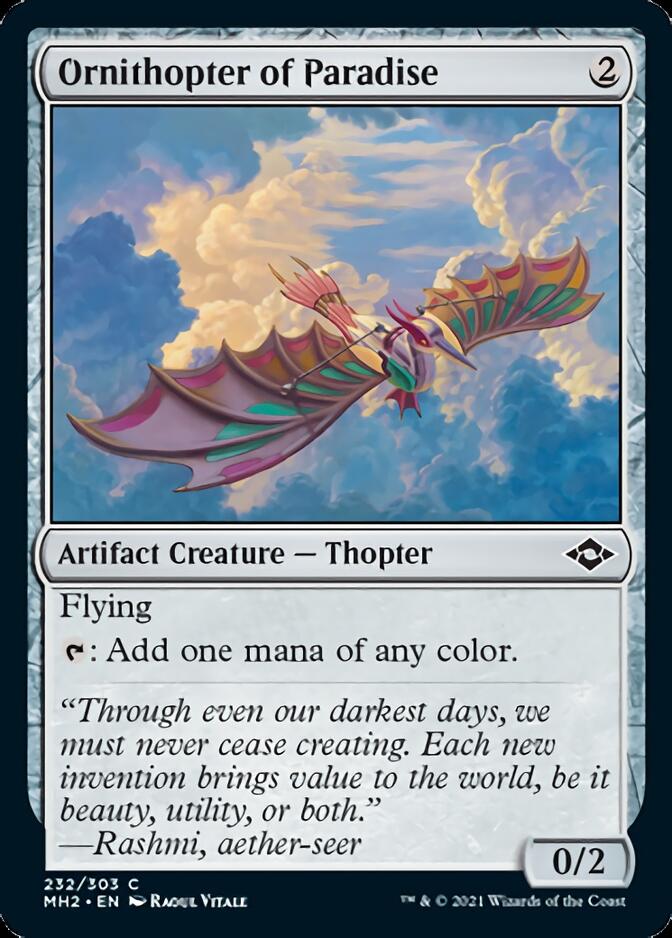 Ornithopter of Paradise [Modern Horizons 2] | Kessel Run Games Inc. 