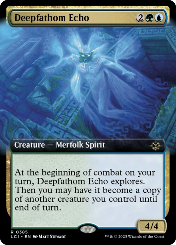 Deepfathom Echo (Extended Art) [The Lost Caverns of Ixalan] | Kessel Run Games Inc. 