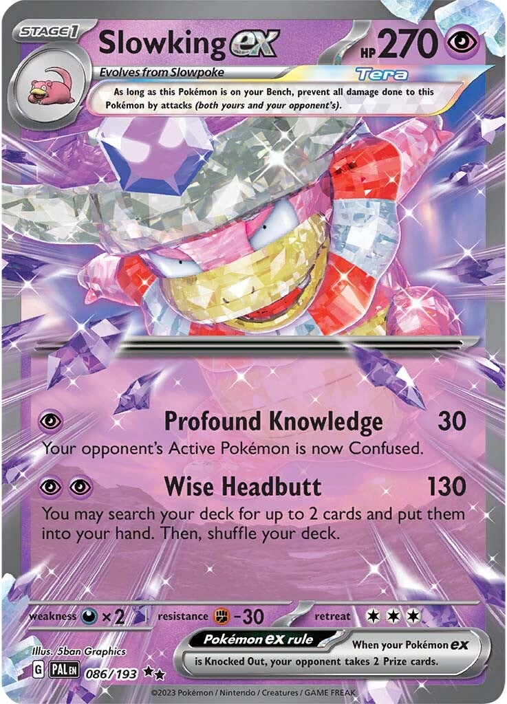 Slowking ex (086/193) [Scarlet & Violet: Paldea Evolved] | Kessel Run Games Inc. 