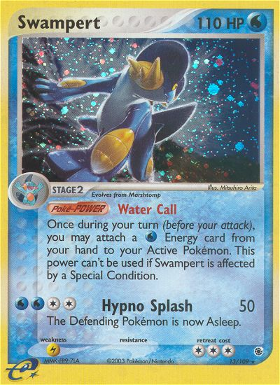 Swampert (13/109) [EX: Ruby & Sapphire] | Kessel Run Games Inc. 