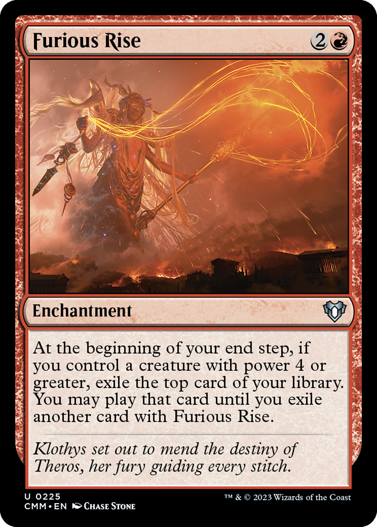 Furious Rise [Commander Masters] | Kessel Run Games Inc. 