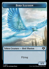 Thopter // Bird Illusion Double-Sided Token [Commander Masters Tokens] | Kessel Run Games Inc. 