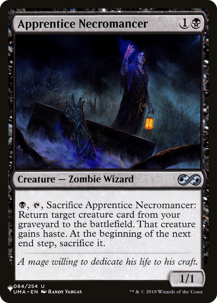 Apprentice Necromancer [The List Reprints] | Kessel Run Games Inc. 