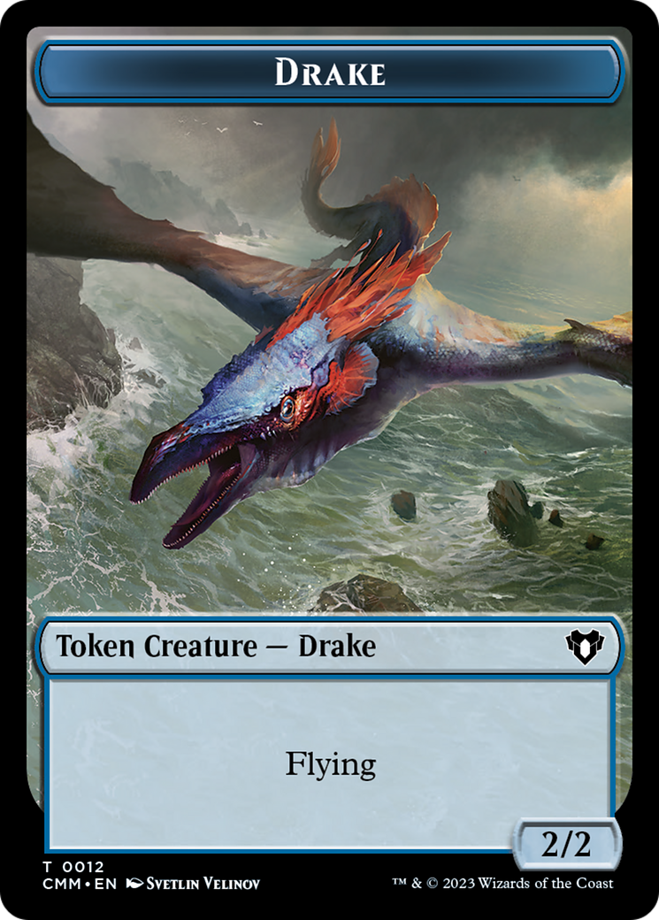 Eldrazi Scion // Drake Double-Sided Token [Commander Masters Tokens] | Kessel Run Games Inc. 