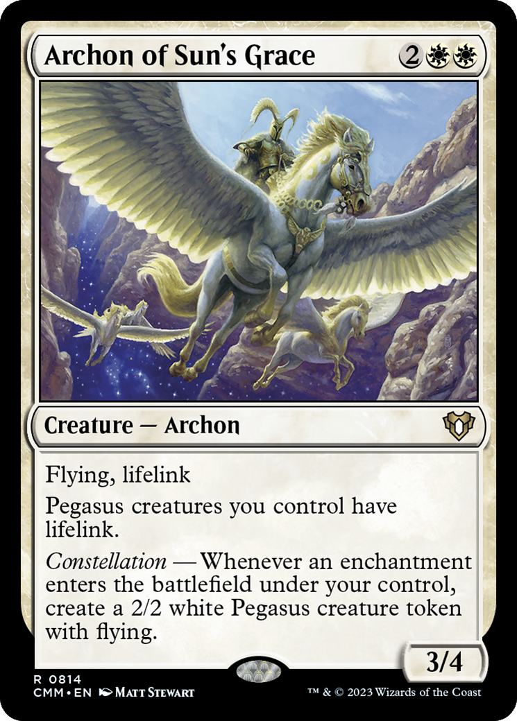 Archon of Sun's Grace [Commander Masters] | Kessel Run Games Inc. 