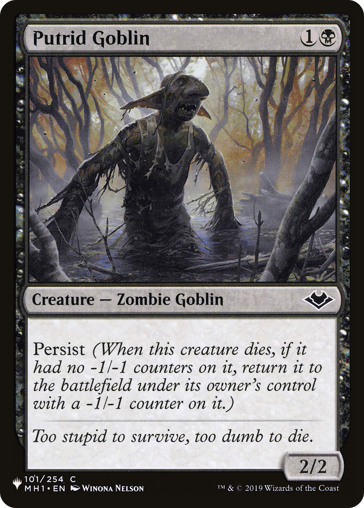 Putrid Goblin [The List Reprints] | Kessel Run Games Inc. 