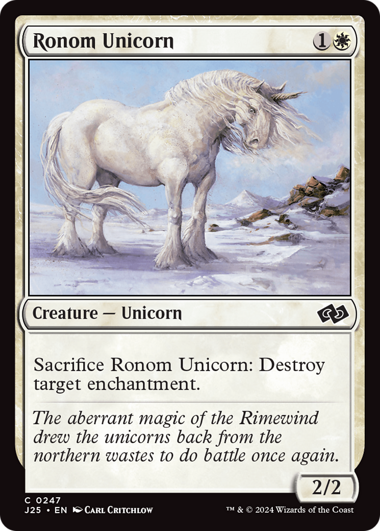 Ronom Unicorn [Foundations Jumpstart] | Kessel Run Games Inc. 